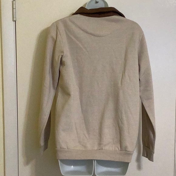 Comfort Corner Sweatshirt Pullover Contrasting Color - Picture 2 of 5